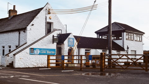 Front of Low Barns visitor centre