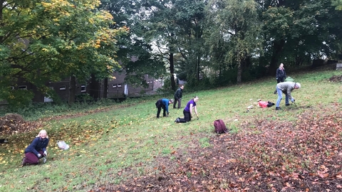 Volunteers at St Nic's Church, Durham