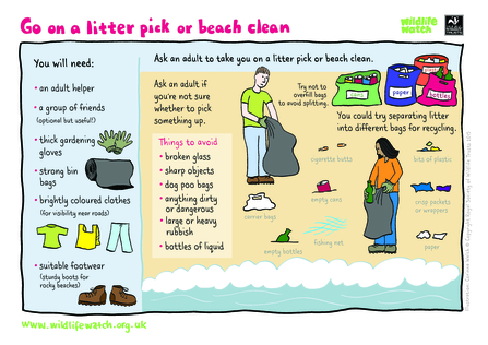 LITTERPICK activity sheet