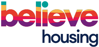 believe housing logo