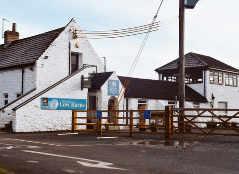 Front of Low Barns visitor centre