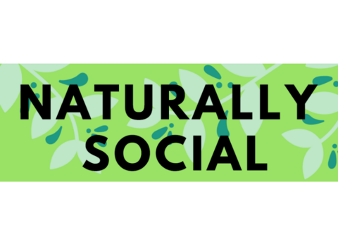 Naturally social logo